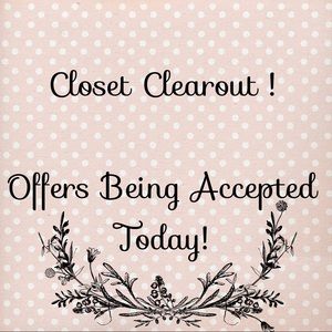 Closet Clear Out!!